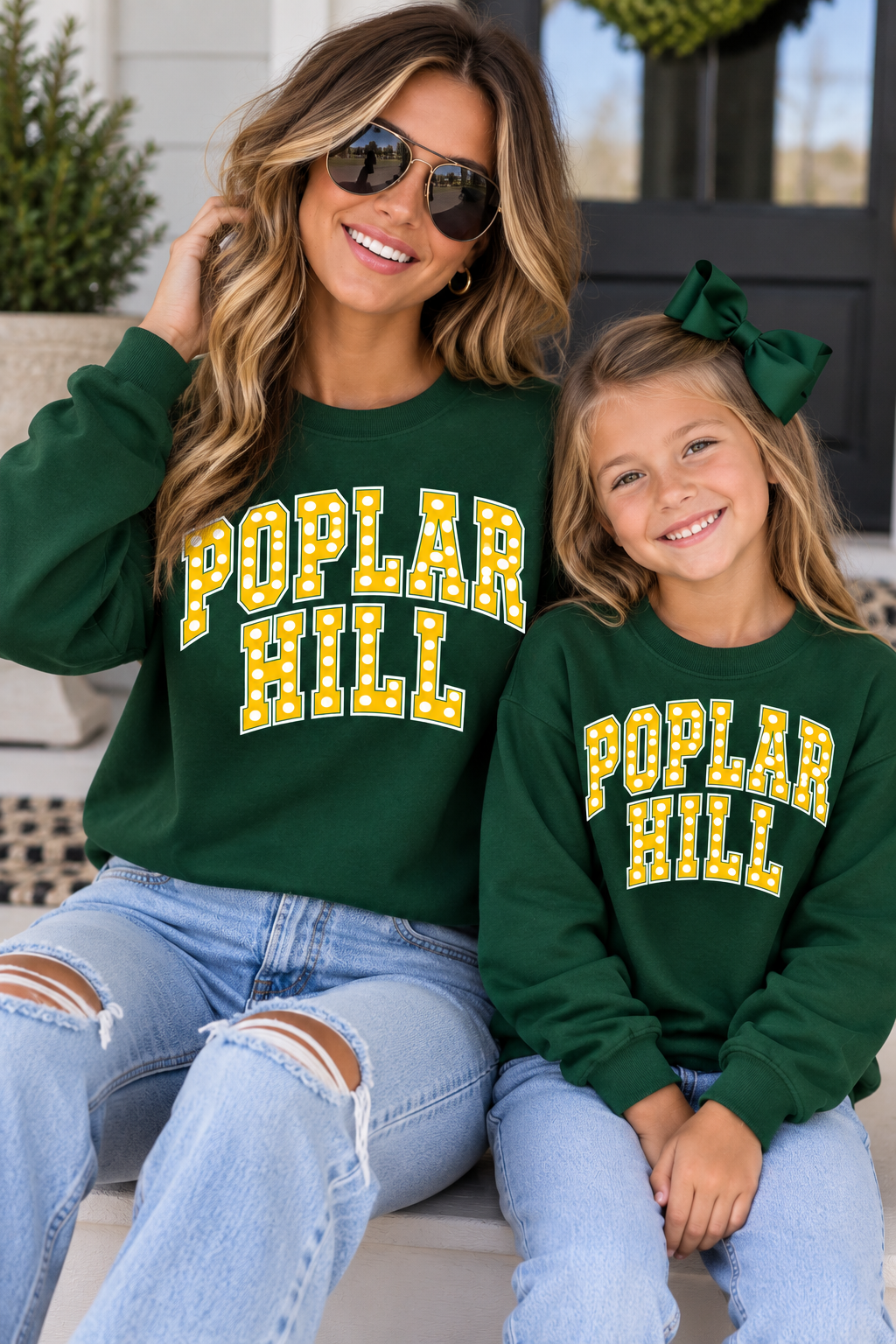Polka Dot Sweatshirt