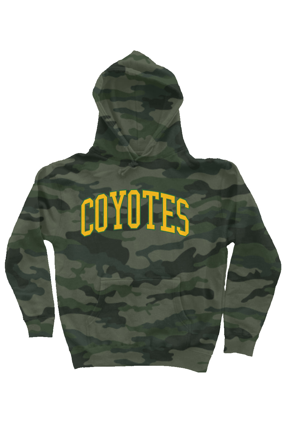 Camo Coyote Heavyweight Hoodie