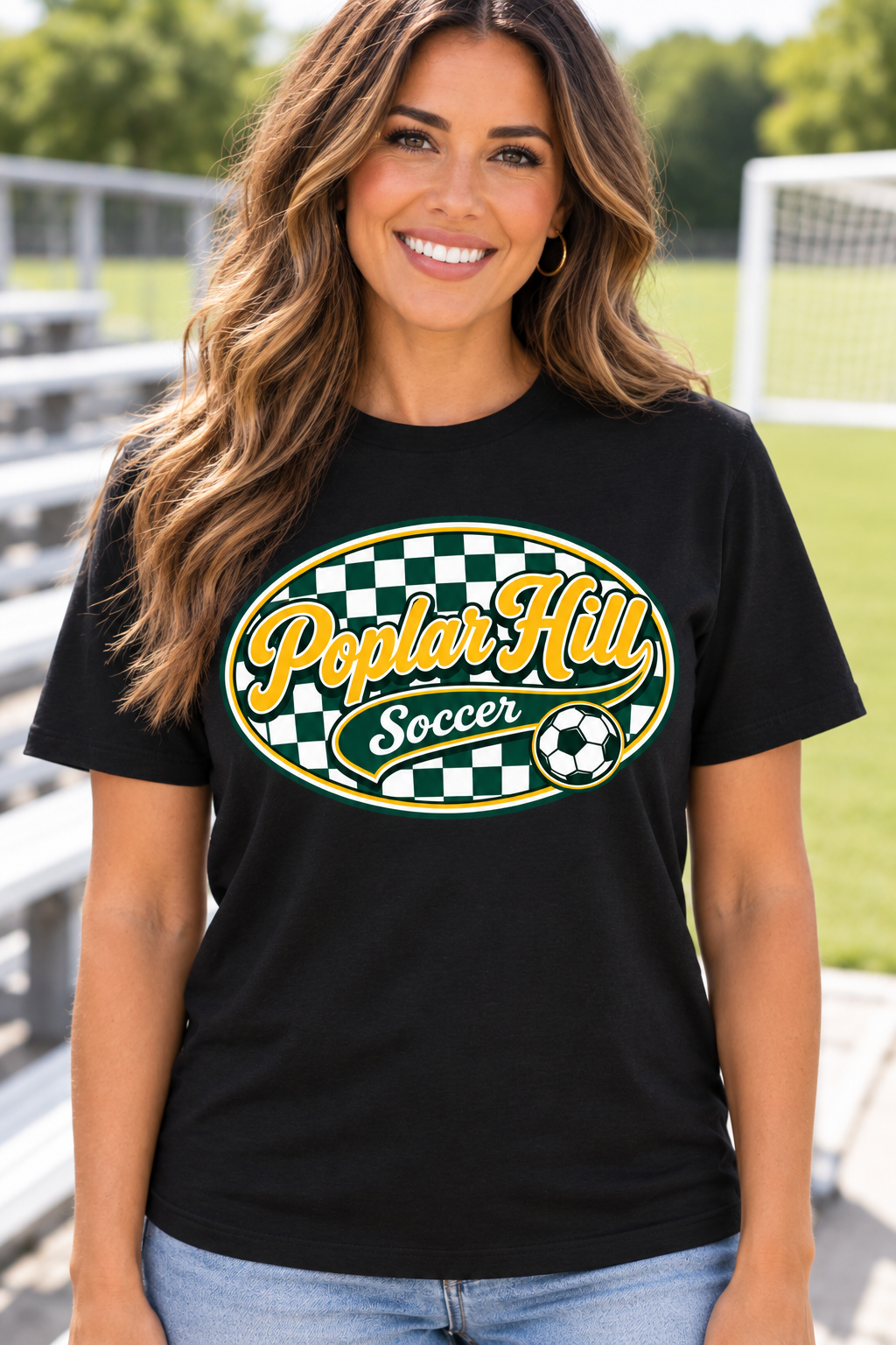 Poplar Hill Soccer Adult T-Shirt