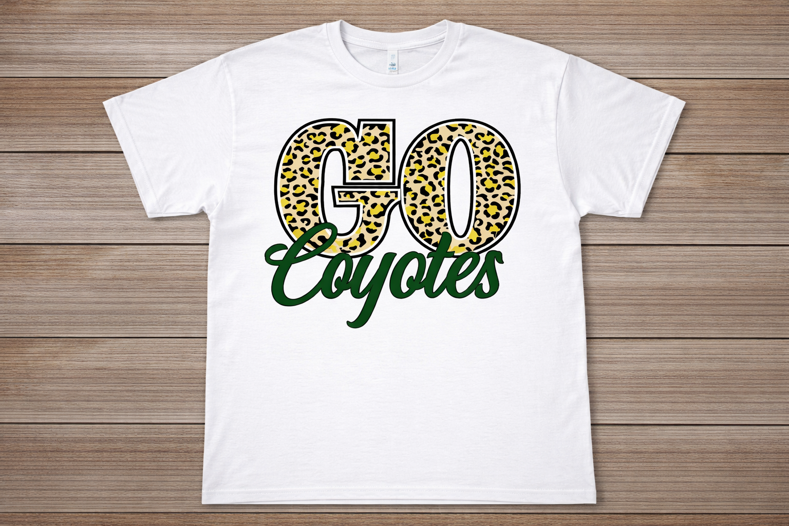 Go Coyote Cheetah Youth T- Shirt