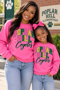 Poplar Hill Pink Sweatshirt