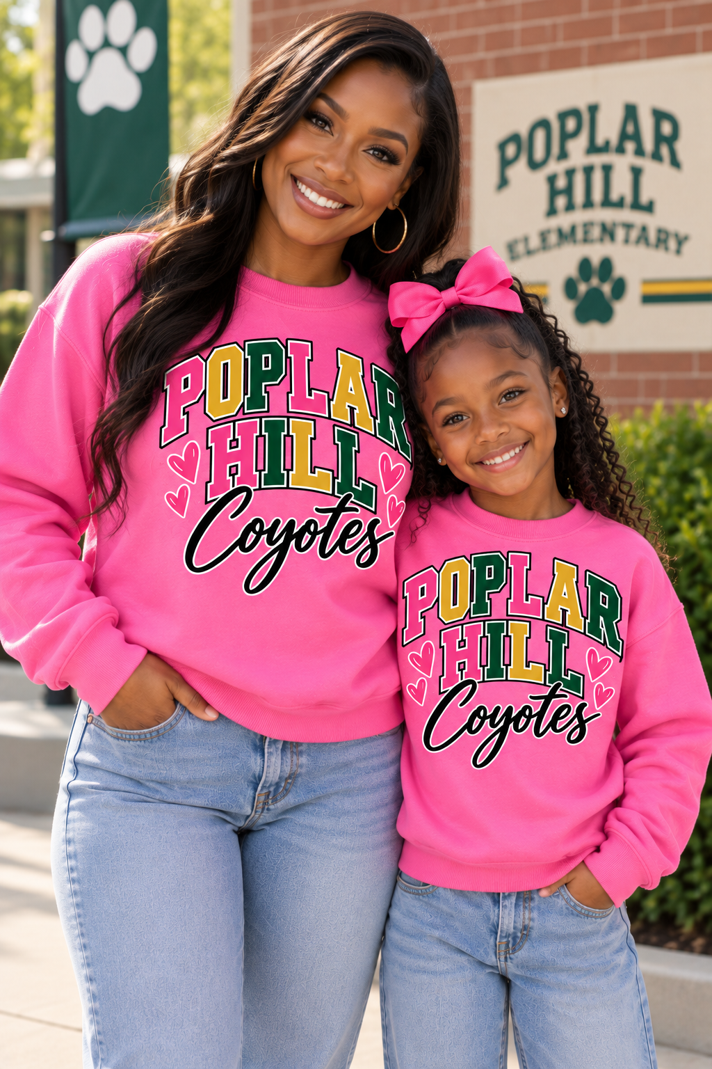 Poplar Hill Pink Sweatshirt