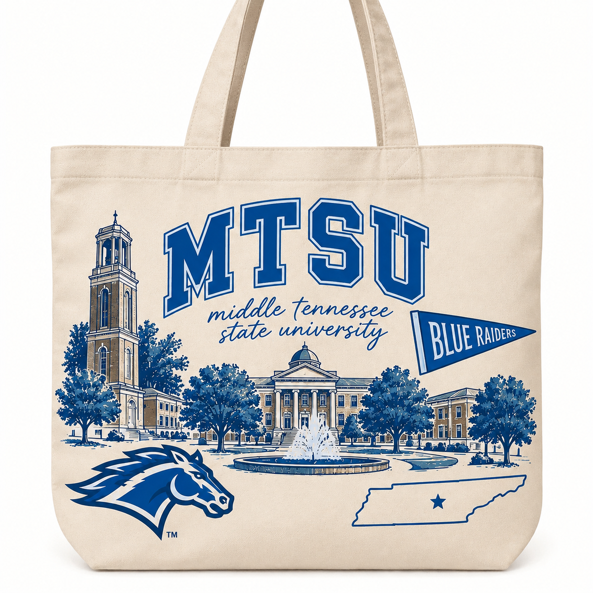 MTSU Tote Bag