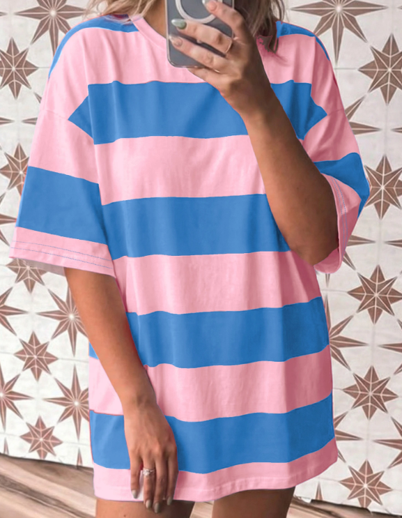 Bright Pink Oversized T-Shirt