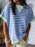 Sky Blue and Mint Top