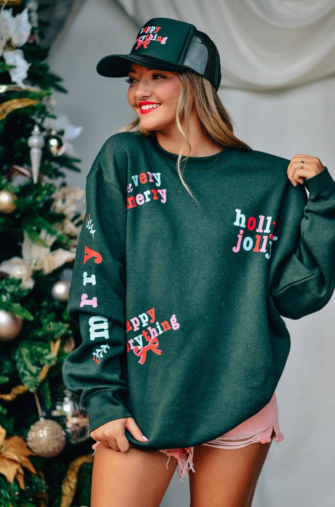 Holly Merry Everything Forrest Sweatshirt